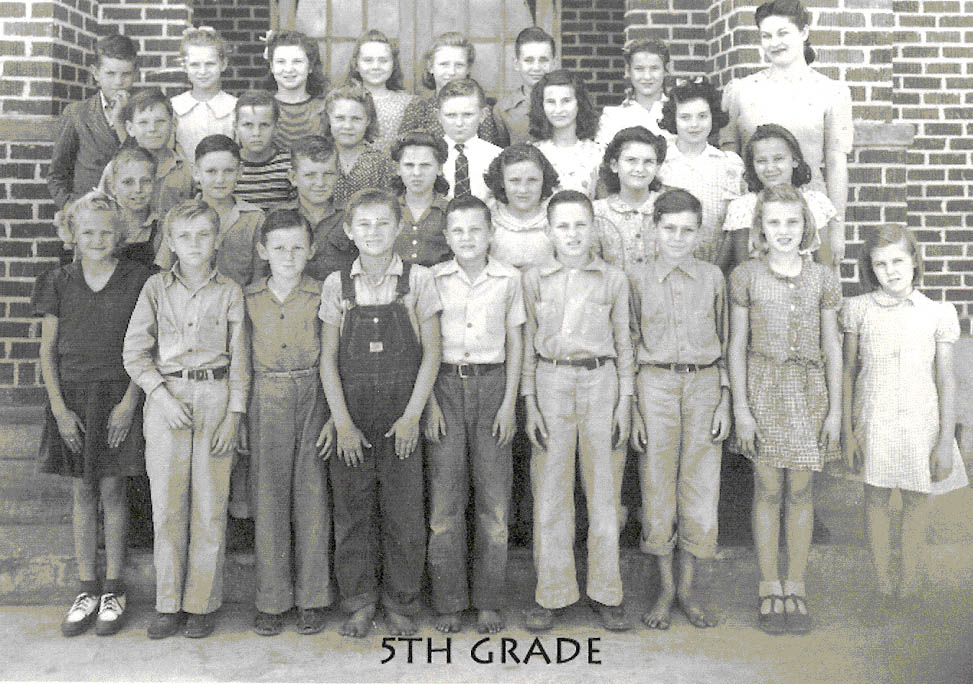 1944-45 5th Grade Class Griggs School