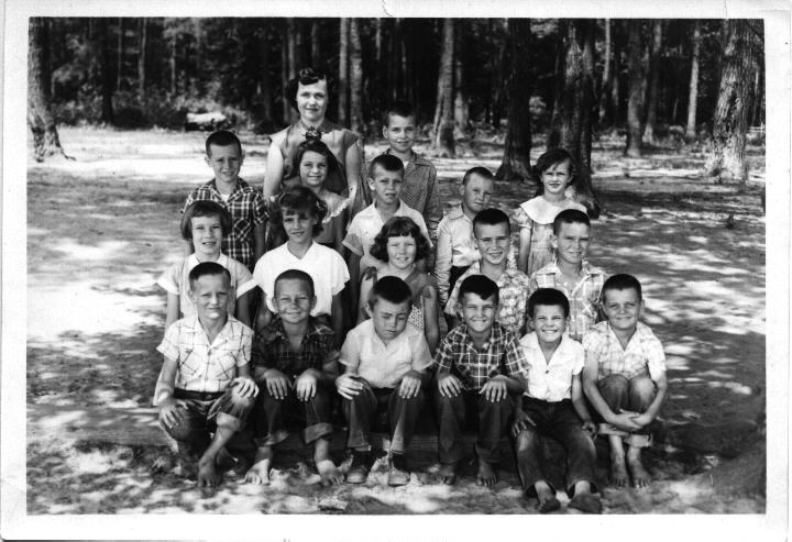 1954-55 3rd Grade Class Griggs School