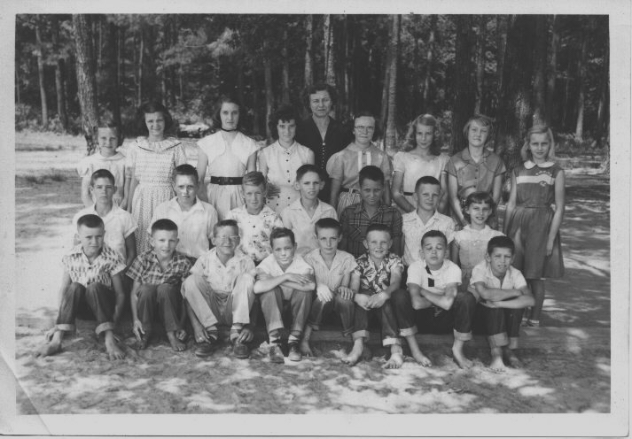 1954-55 6th Grade Class Griggs School