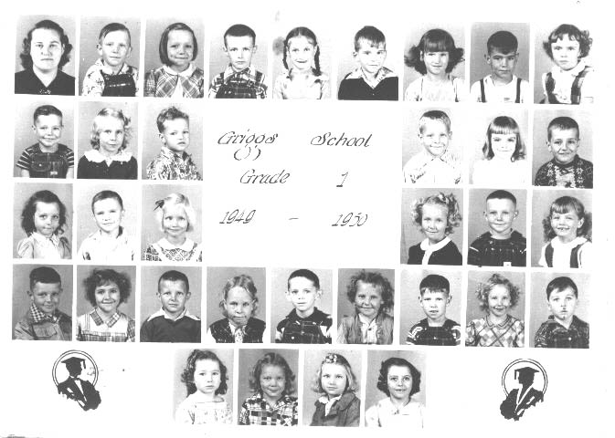 1949-50 1st Grade Class Griggs School