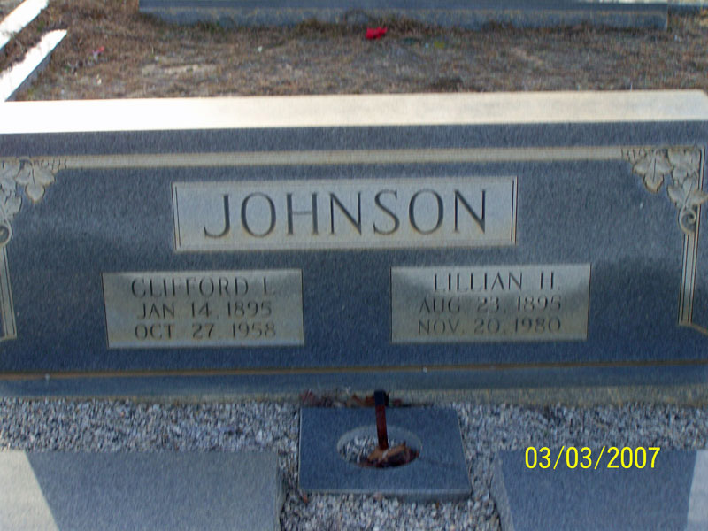 Clifford L & Lillian H Johnson