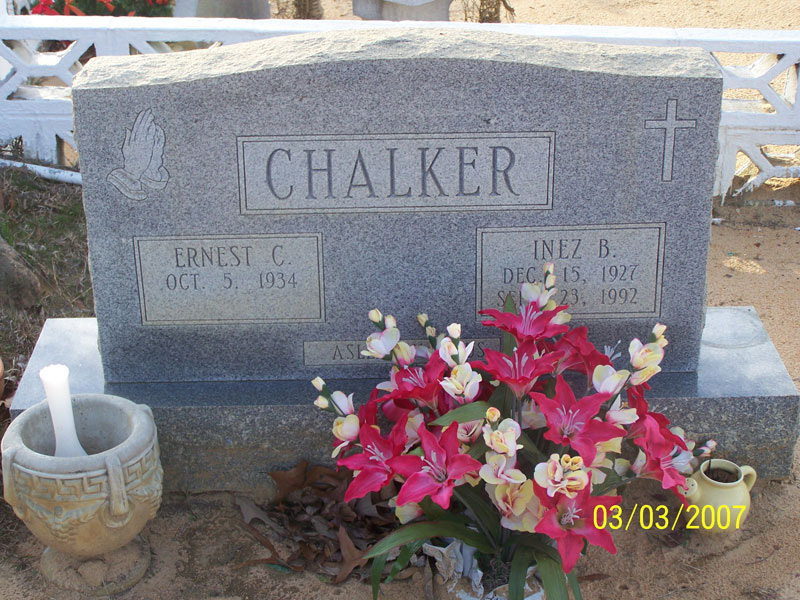 Ernest C & Inez B Chalker