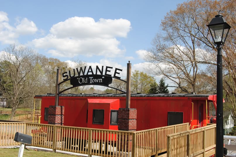 Suwanee  Georgia  Caboose