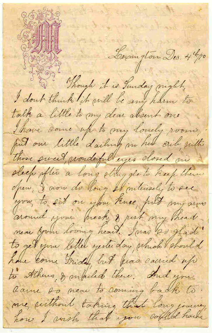Morton Letter 1