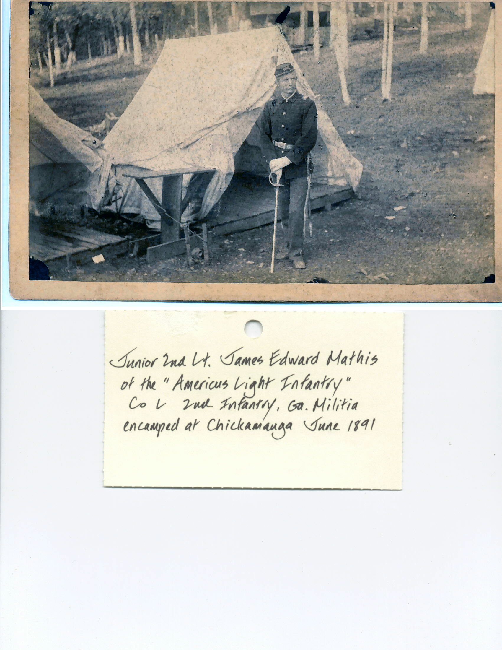 2nd LT Jmes Mathis, Co 