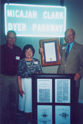 Billy and Sylvia Turnage and Rep. Charles Jenkins
