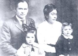John Joseph and Lula May Estee Vandiver and Children