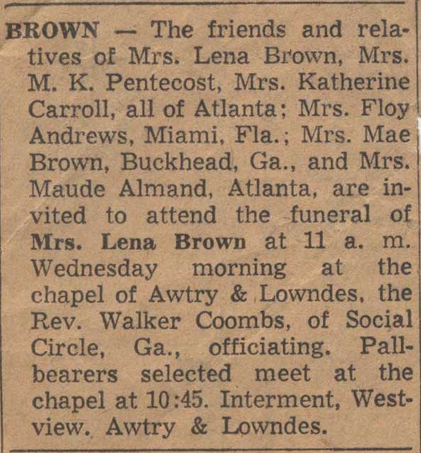Lena G. Brown