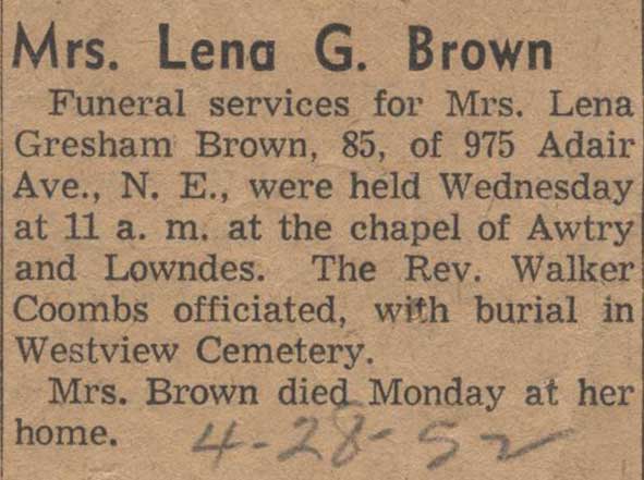 Lena G. Brown