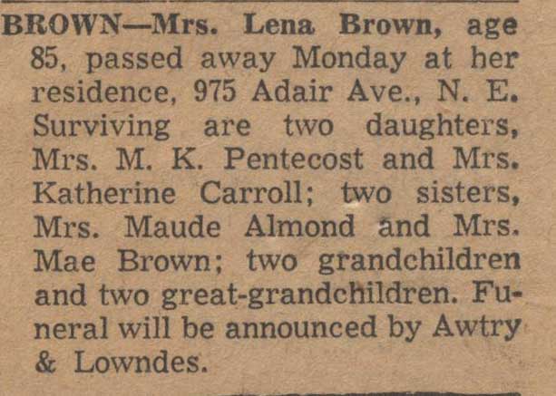 Lena G. Brown