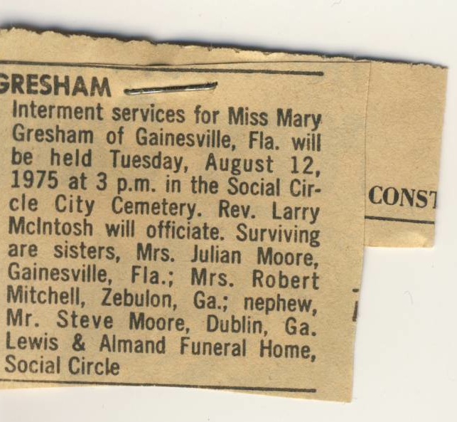 Mary Gresham