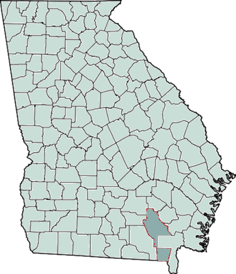 map ware county georgia