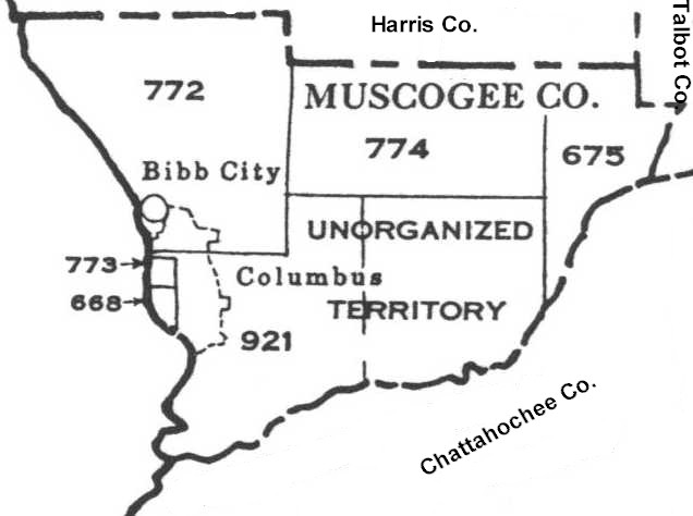Muscogee County GMD Map
